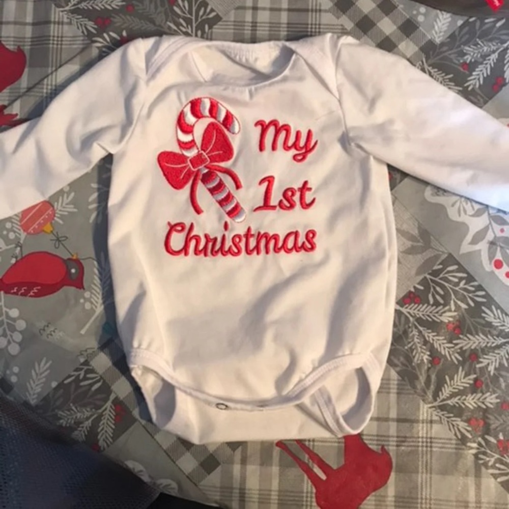 New my first Christmas Onesie